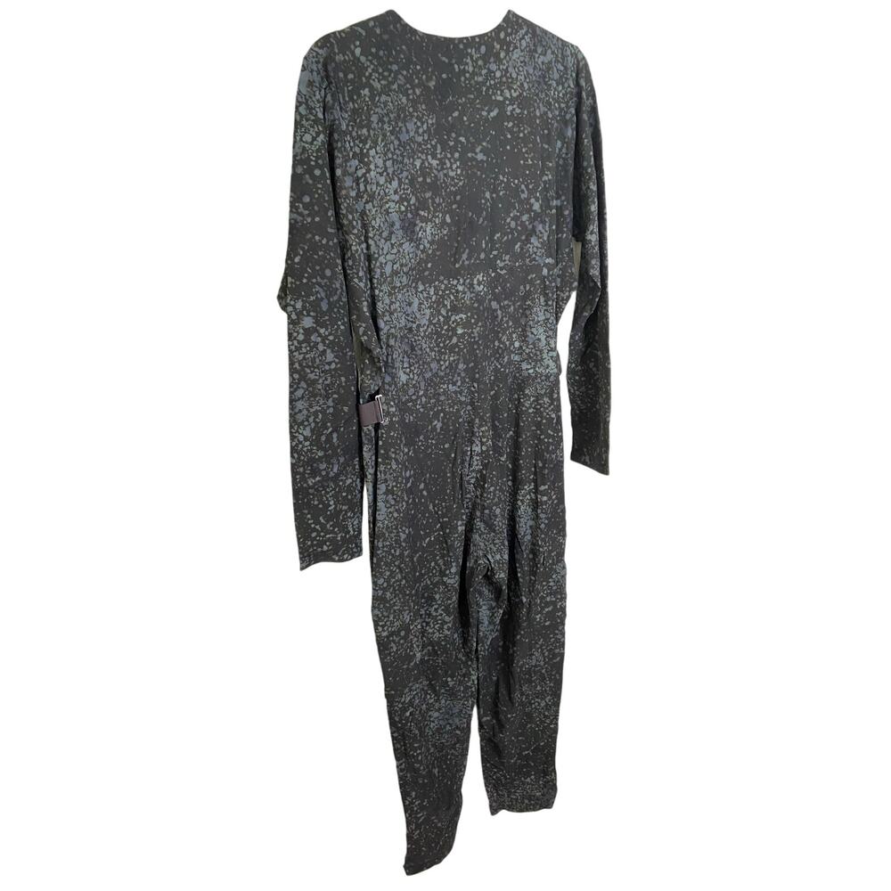 Lululemon LAB Reykur Jumpsuit Long Sleeve Cargo Pockets Paint Splatter Size XS - Picture 10 of 12